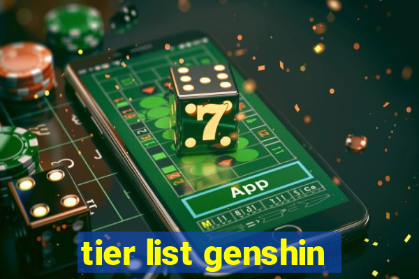 tier list genshin